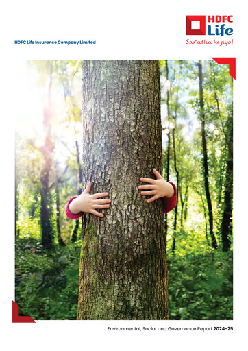 Thumbnail HDFC Life
 ESG Report 2024-2025