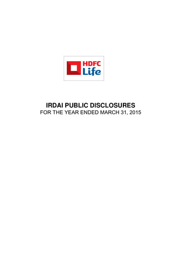 Thumbnail HDFC Life
 Financial Statement 2014-2015