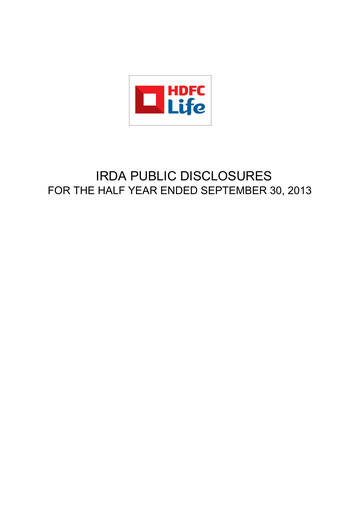 Thumbnail HDFC Life
 Half-year Report 2013-h1