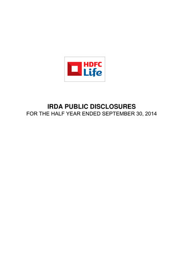 Thumbnail HDFC Life
 Half-year Report 2014-h1