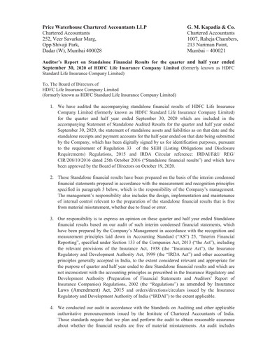 Thumbnail HDFC Life
 Half-year Report 2020-h1