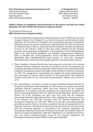 Thumbnail HDFC Life
 Half-year Report 2023-h1