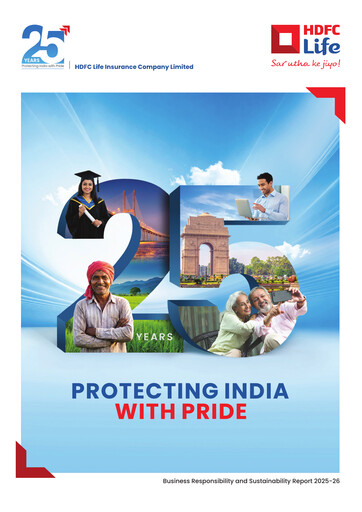 Thumbnail HDFC Life
 Sustainability Report 2025-2026