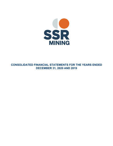 Thumbnail SSR Mining Financial Statement 2020