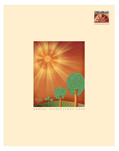 Thumbnail UltraTech Cement
 Annual Report 2005-2006
