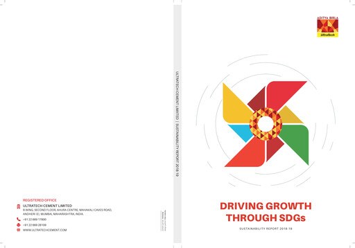 Thumbnail UltraTech Cement
 Sustainability Report 2018-2019