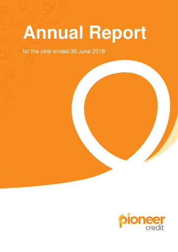 Thumbnail Pioneer Credit Annual Report 2018