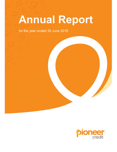 Thumbnail Pioneer Credit Annual Report 2019