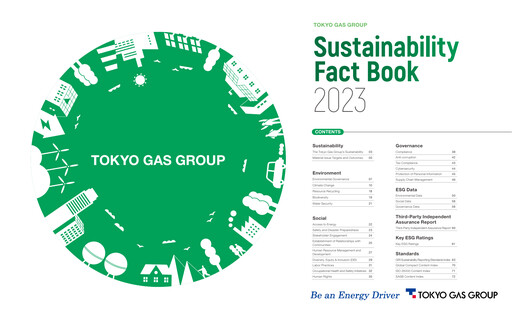 Thumbnail Tōkyō Gas
 Sustainability Report 2023