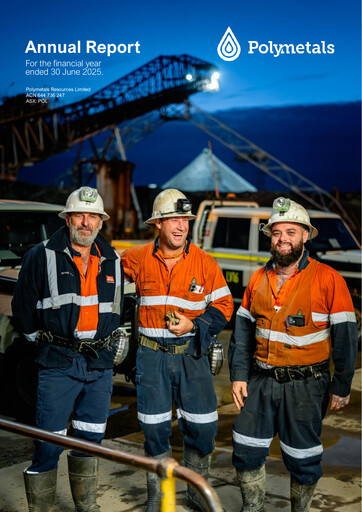 Thumbnail Polymetals Resources Annual Report 2025