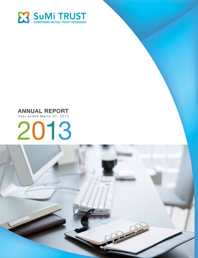 Thumbnail Sumitomo Mitsui Trust Holdings Annual Report fy2012