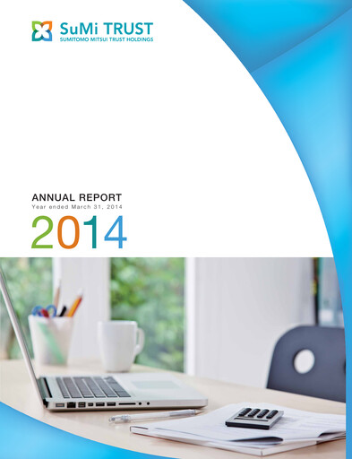 Thumbnail Sumitomo Mitsui Trust Holdings Annual Report fy2013