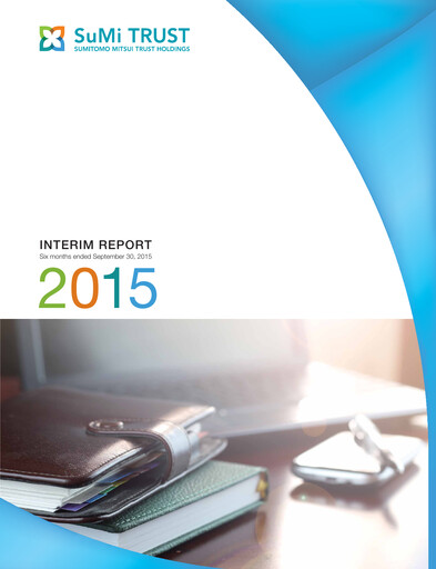 Thumbnail Sumitomo Mitsui Trust Holdings Half-year Report 2015