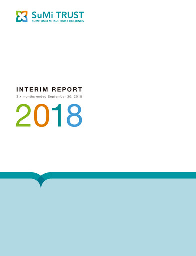 Thumbnail Sumitomo Mitsui Trust Holdings Half-year Report 2018