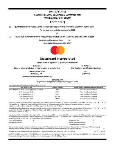 Thumbnail Mastercard Quarterly Report 2022-q2