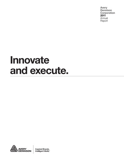 Thumbnail Avery Dennison
 Annual Report 2011