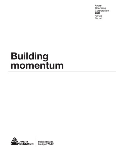 Thumbnail Avery Dennison
 Annual Report 2012