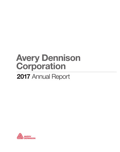 Thumbnail Avery Dennison
 Annual Report 2017