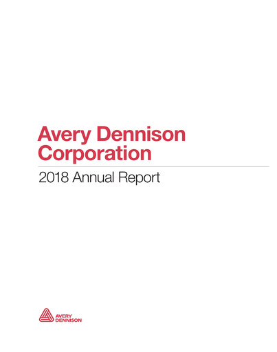 Thumbnail Avery Dennison
 Annual Report 2018