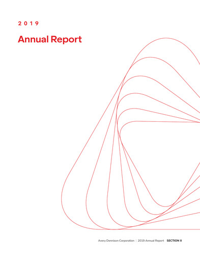 Thumbnail Avery Dennison
 Annual Report 2019