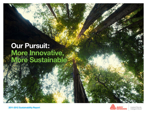 Thumbnail Avery Dennison
 Sustainability Report 2011-2012
