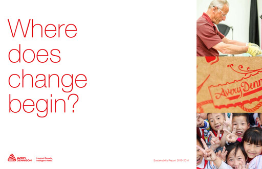 Thumbnail Avery Dennison
 Sustainability Report 2012-2014