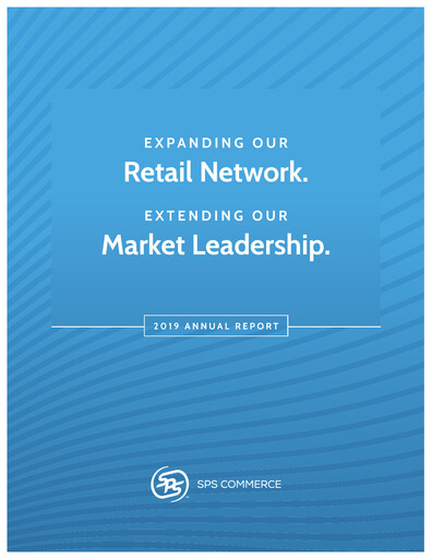 Vorschaubild SPS Commerce
 Jahresbericht 2019