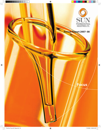 Thumbnail Sun Pharmaceutical
 Annual Report 2007-2008