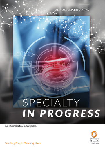 Thumbnail Sun Pharmaceutical
 Annual Report 2018-2019