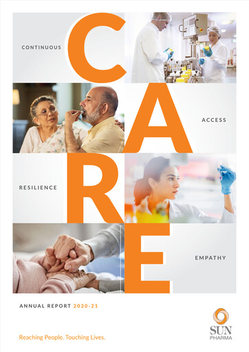 Thumbnail Sun Pharmaceutical
 Annual Report 2020-2021