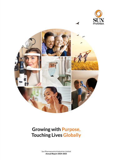 Thumbnail Sun Pharmaceutical
 Annual Report 2024-2025