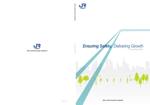 Thumbnail West Japan Railway Annual Report 2009
