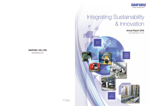 Thumbnail Daifuku Annual Report 2016