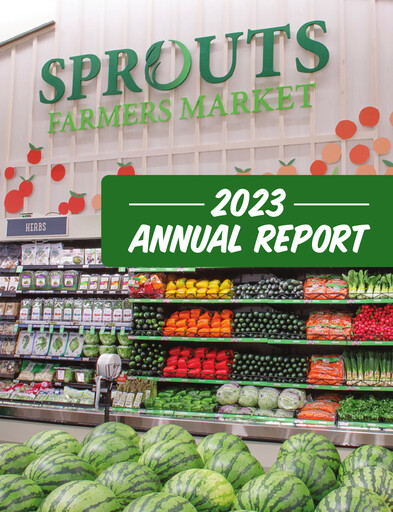 Vorschaubild Sprouts Farmers Market Jahresbericht 2023