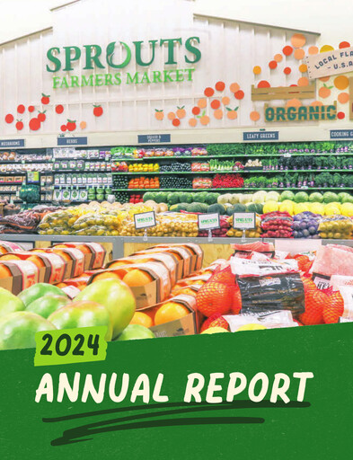 Vorschaubild Sprouts Farmers Market Jahresbericht 2024