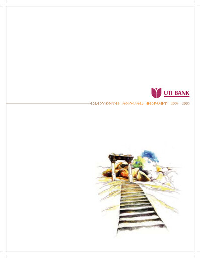 Thumbnail Axis Bank Annual Report 2004-2005