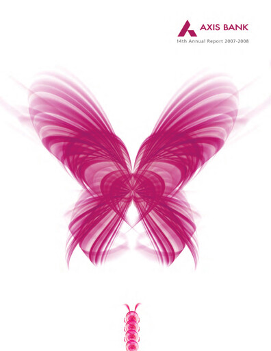 Thumbnail Axis Bank Annual Report 2007-2008