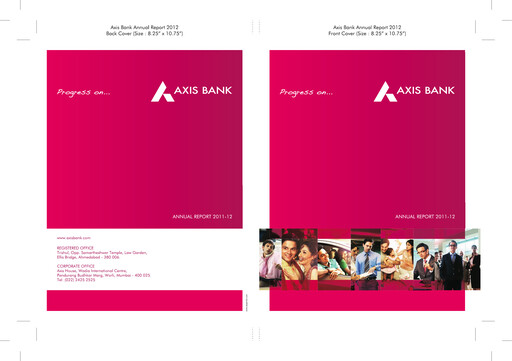 Thumbnail Axis Bank Annual Report 2011-2012