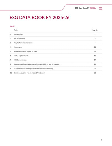 Thumbnail Axis Bank ESG Report 2025-2026