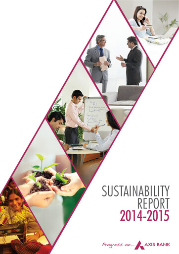 Thumbnail Axis Bank Sustainability Report 2014-2015