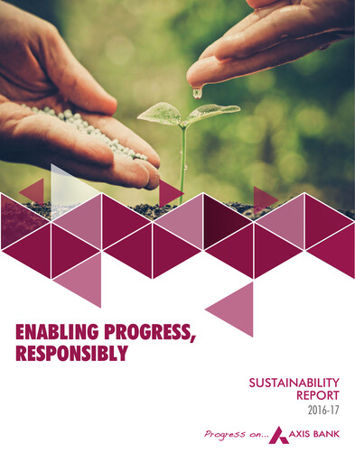 Thumbnail Axis Bank Sustainability Report 2016-2017