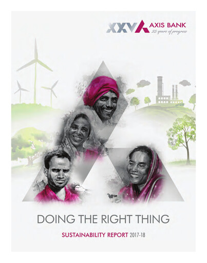 Thumbnail Axis Bank Sustainability Report 2017-2018