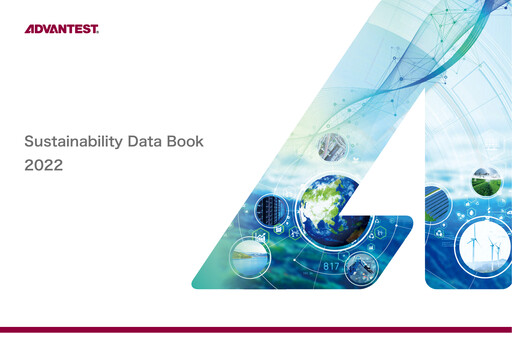 Thumbnail Advantest
 Sustainability Report 2022