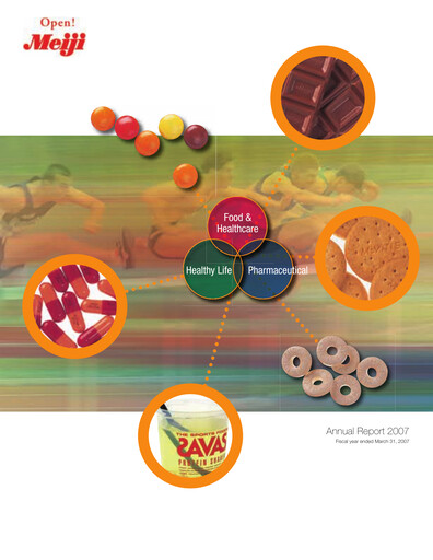 Thumbnail Meiji Holdings Annual Report 2007