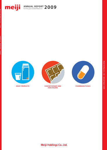 Thumbnail Meiji Holdings Annual Report 2009