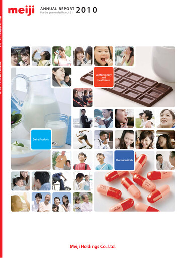 Thumbnail Meiji Holdings Annual Report 2010