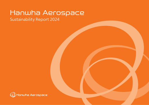 Thumbnail Hanwha Aerospace Sustainability Report 2023