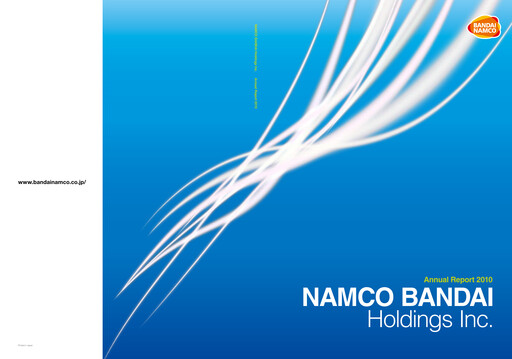 Thumbnail Bandai Namco Annual Report 2010