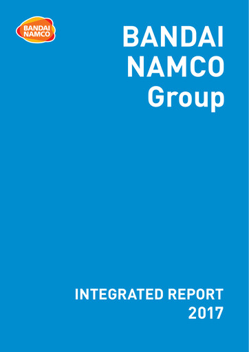 Thumbnail Bandai Namco Annual Report 2017