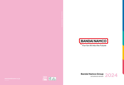 Thumbnail Bandai Namco Annual Report 2024